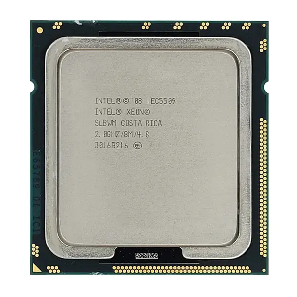 SLBWM Intel Xeon EC5509 Quad-Core 2.00GHz 4.80GT/s QPI 8MB L3 Cache Socket LGA1366 Processor