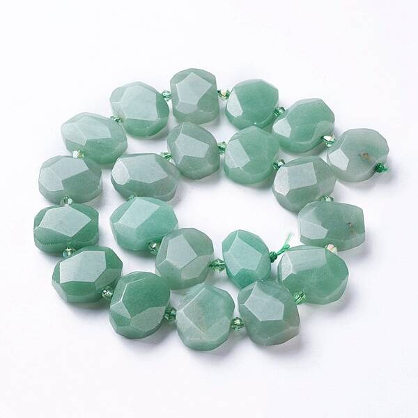 Natural Green Aventurine Beads Strands