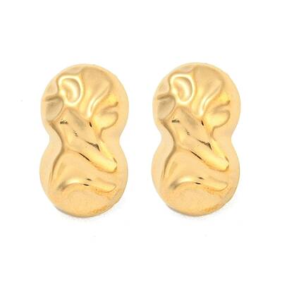 Peanut 304 Stainless Steel Ear Studs
