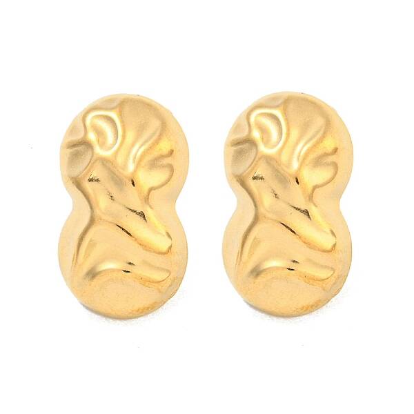 Peanut 304 Stainless Steel Ear Studs