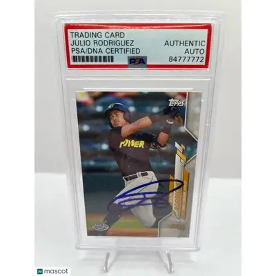 Julio Rodriguez PSA 2022 Topps Pro Debut #PD 111 Auto Baseball A