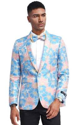 Dusty Blue Groomsmen Suits - Dusty Blue Suits