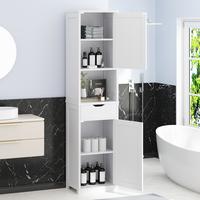 Walsunny Bathroom Cabinet, Storage Cabinet , Floor Mount, with Adjustable Shelves, Narrow Tall Cabinet for Home, Versatile Fa...