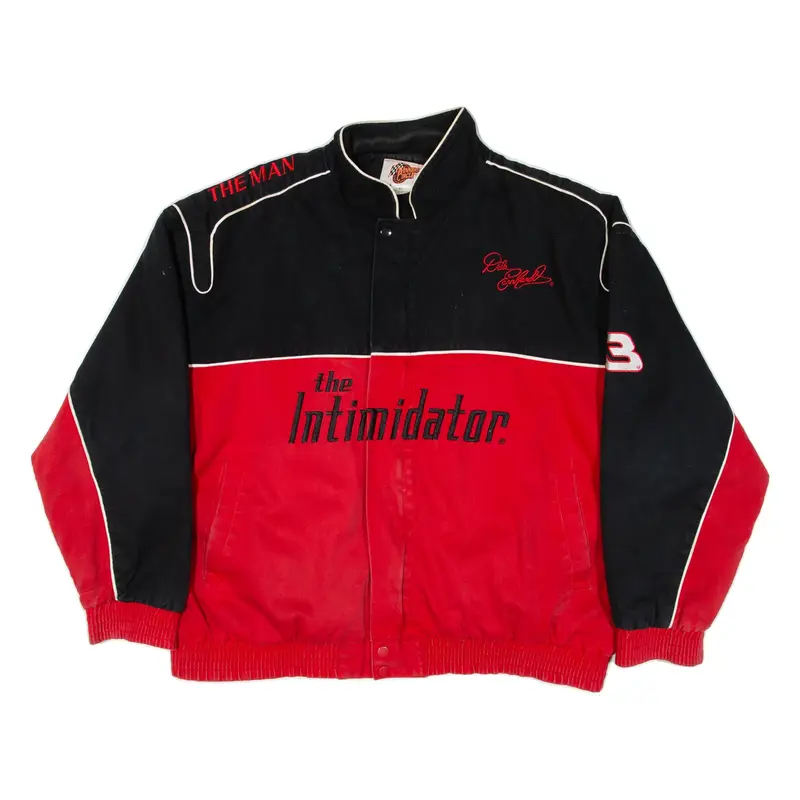 WINNER'S CIRCLE Nascar Dale Earnhart Mens Jacket Red 90s USA XL