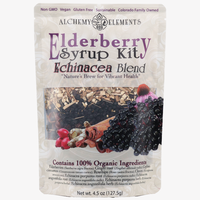 Organic Elderberry Syrup Brew by Alchemy Elements, Beverage,Sugar Free , Tea, Wellness Sweet Healthy