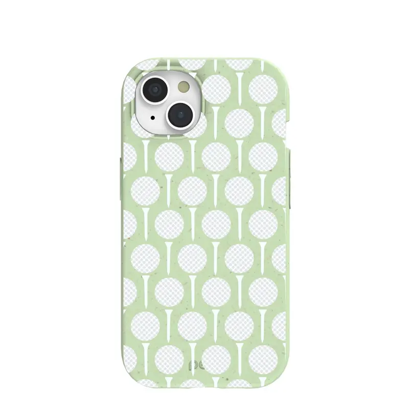 Sage Green Tee Up iPhone 15 Case