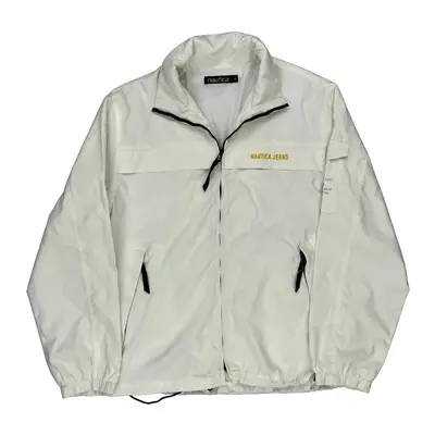 Nautica Jacket - Medium White Nylon