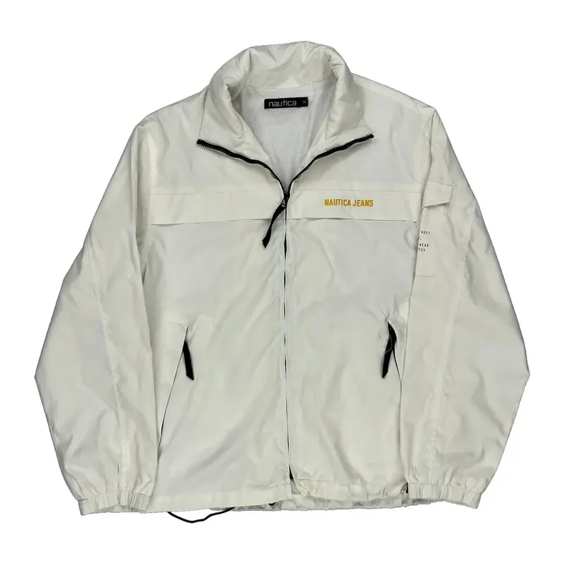 Nautica Jacket - Medium White Nylon