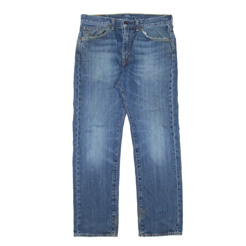 LEVI'S 505 Jeans Blue Denim Regular Straight Mens W32 L30