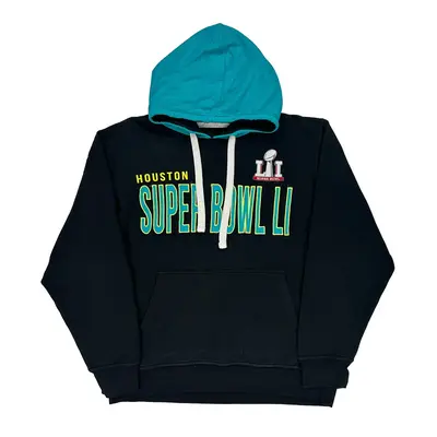 Super Bowl Li Nfl Hoodie - XL Black Cotton Blend