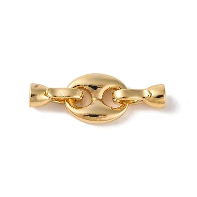 Brass Fold Over Clasps