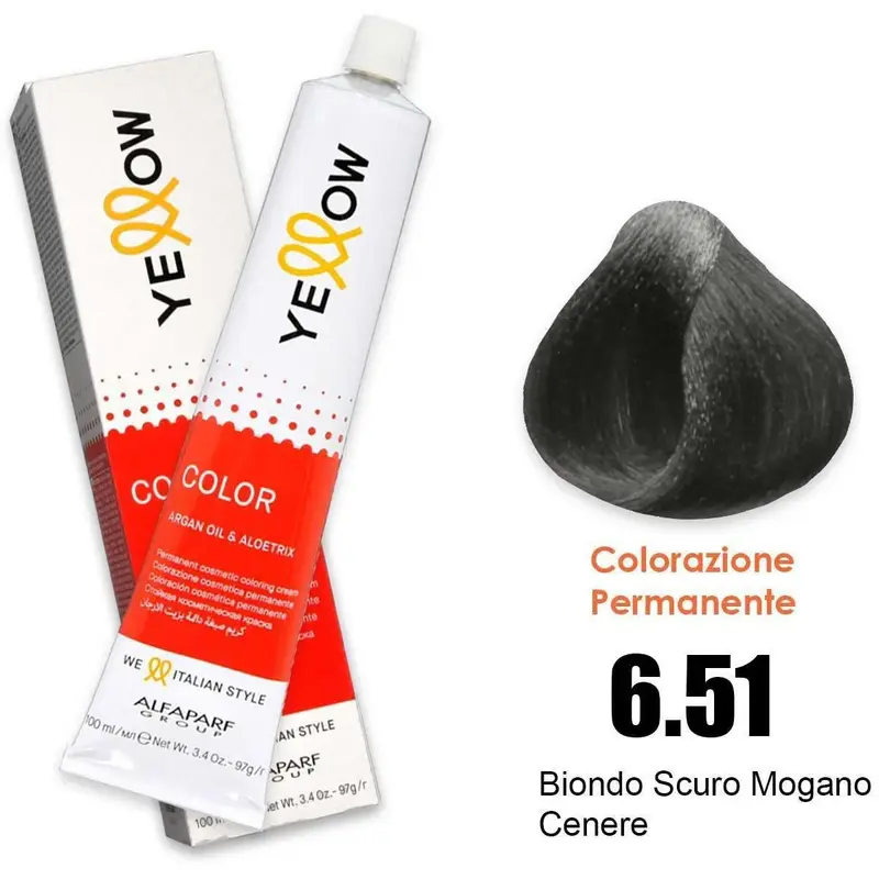 Alfaparf Yellow Color Permanent 6.51 100Ml