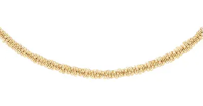 Daniel wellington Elan DW00400563/6 gold plated braided chain 44 cm