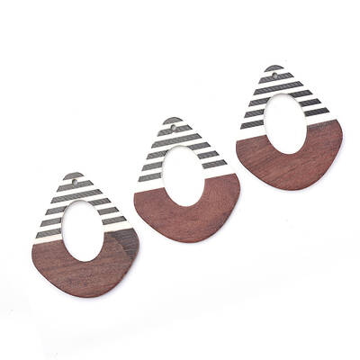 Resin & Wood Pendants