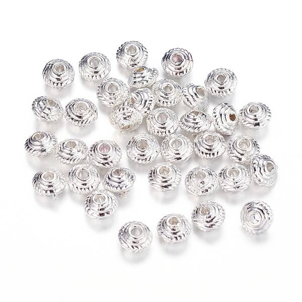 Tibetan Silver Color Plated Spacer Beads