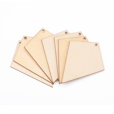 Natural Wood Big Pendants