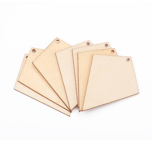 Natural Wood Big Pendants