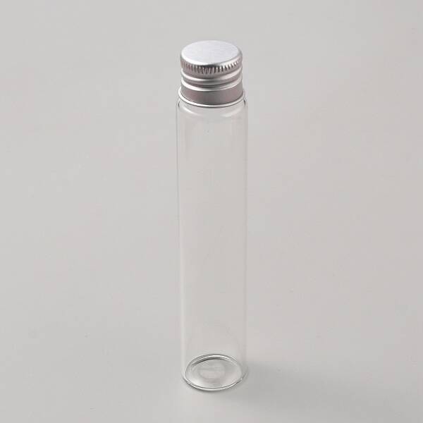 Clear Glass Bead Storage Tubes
