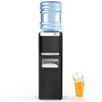 COWSAR Water Dispenser with Ice Maker Function, Top Loading Hot and Cold Water Cooler for 5 Gallon Bottle - Includes Child Sa...