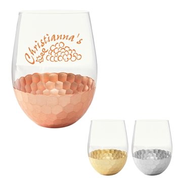 144 Promotional 18 oz Florence Stemless Wine Glass - BPA-free