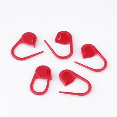 Plastic Knitting Crochet Locking Stitch Markers Holder