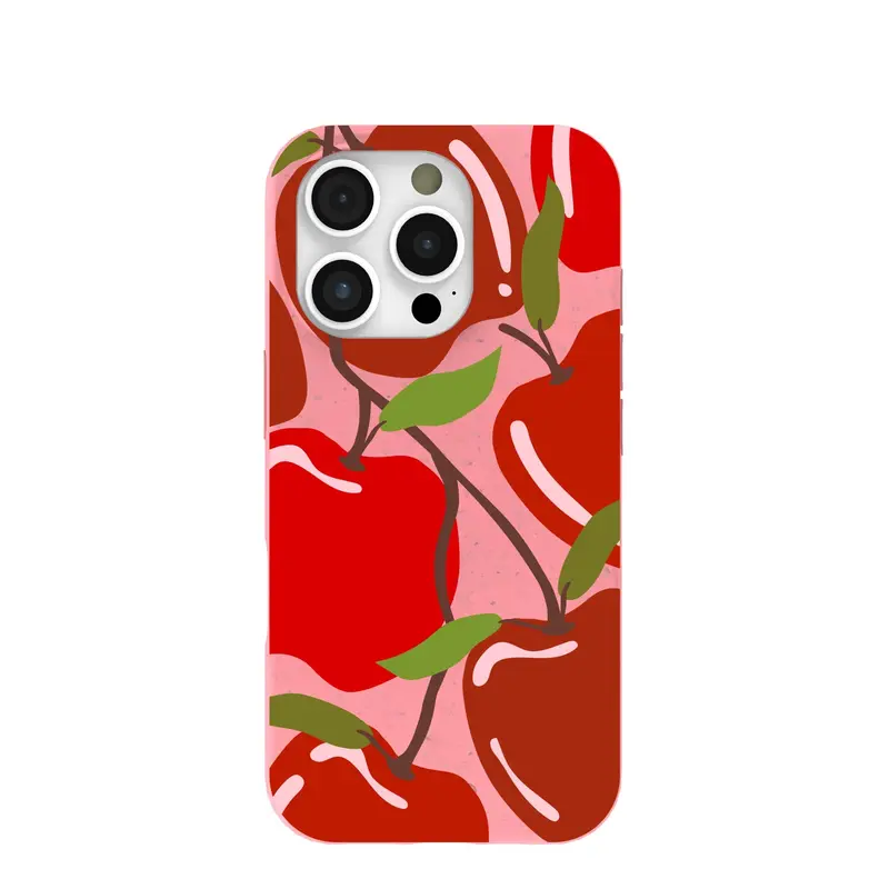 Bubblegum Pink Apple of My Eye iPhone 16 Pro Case