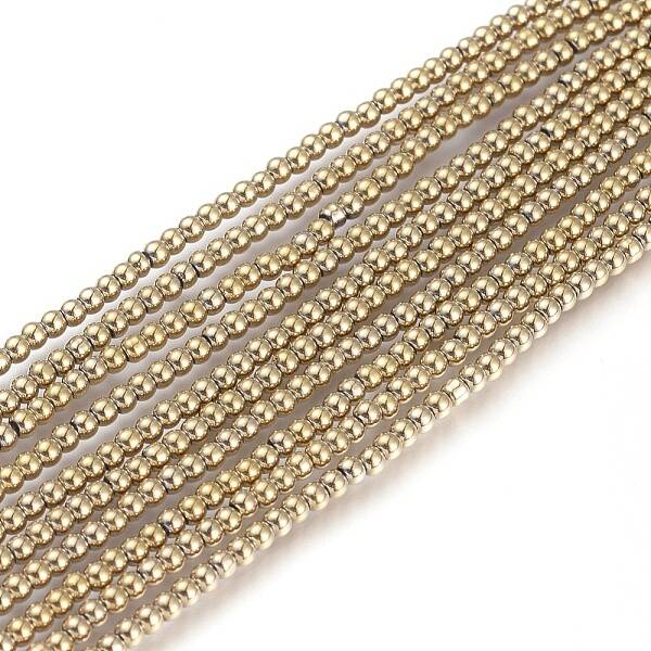 Electroplate Glass Beads Strands