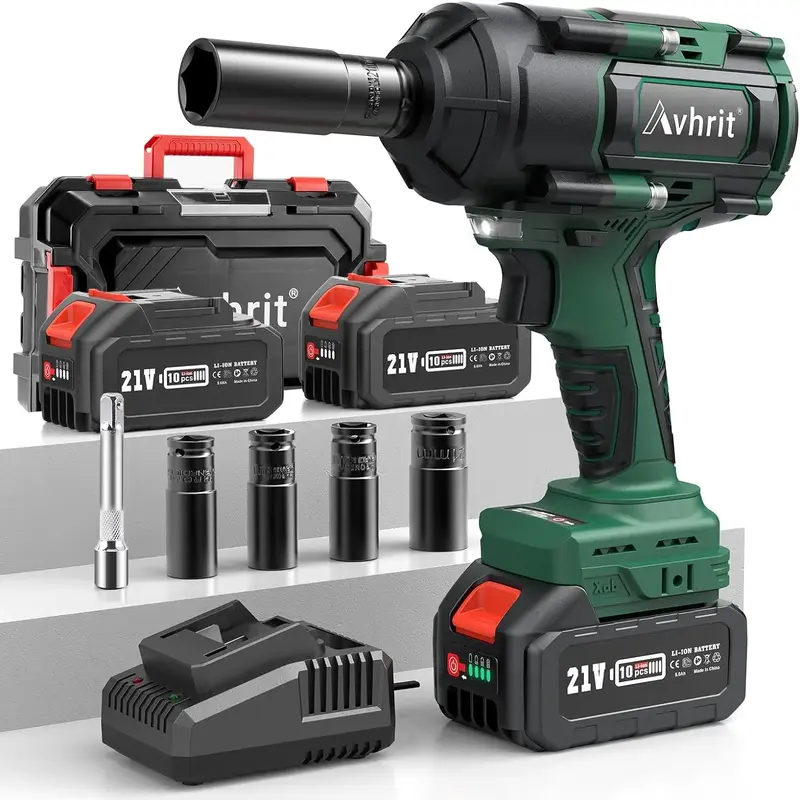 Avhrit 1000N·m(738ft-lb) Cordless 1/2\