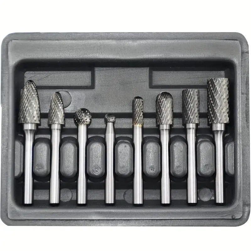 Carbide Burr Set, 1/4\