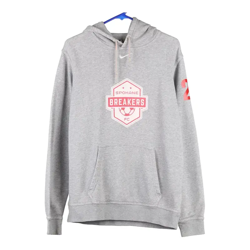 Spokane Breakers FC Nike Football Hoodie - Small Grey Cotton Blend