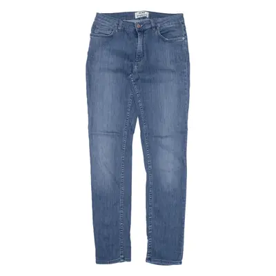 ACNE STUDIOS Jeans Blue Denim Slim Skinny Womens W29 L32