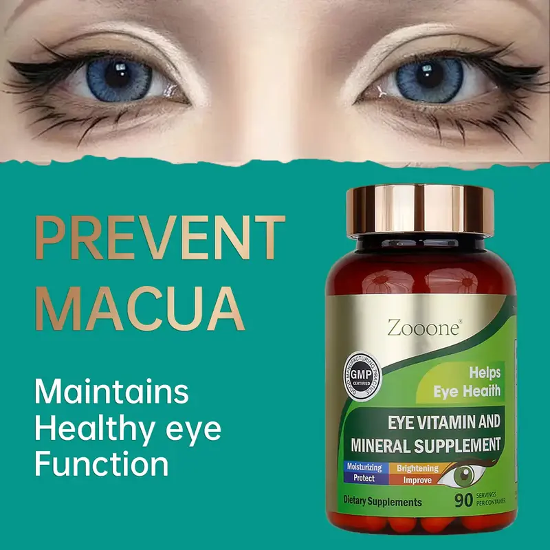 Zooone- DT01-Lutein 180 mg with Zeaxanthin to support eye health, 90  tablets