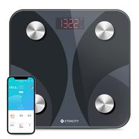Etekcity Scale for Body Weight and Fat Percentage, Smart Digital LED Bathroom BMI Measurement, Accurate Bluetooth, 400lb Heal...