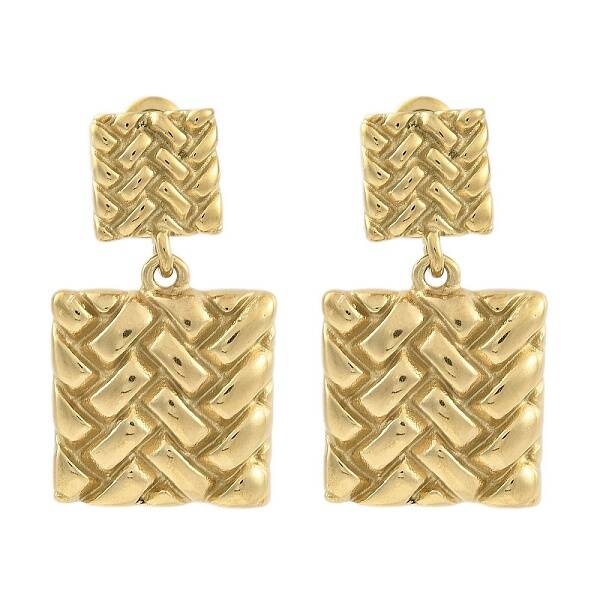 Ion Plating(IP) 304 Stainless Steel Stud Earrings for Women