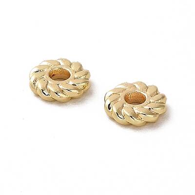 Rack Plating Zinc Alloy Spacer Beads