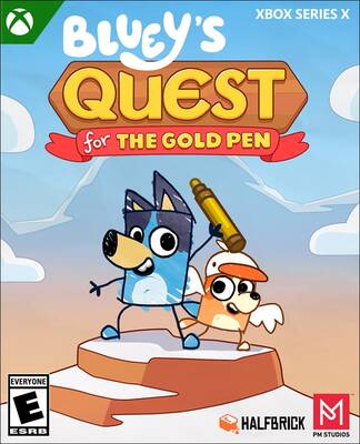 Bluey's Quest for The Gold Pen