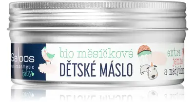 Saloos Organic nourishing body butter for children calendula 150 ml