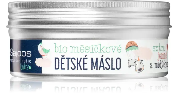 Saloos Organic nourishing body butter for children calendula 150 ml