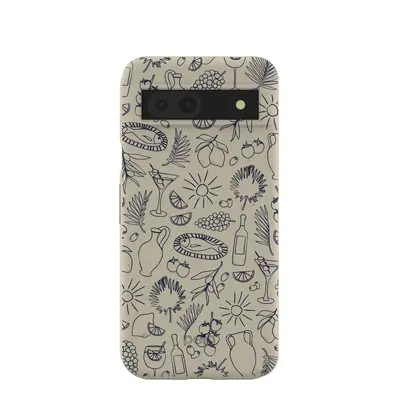 London Fog Mediterranean Moments Google Pixel 8a Case