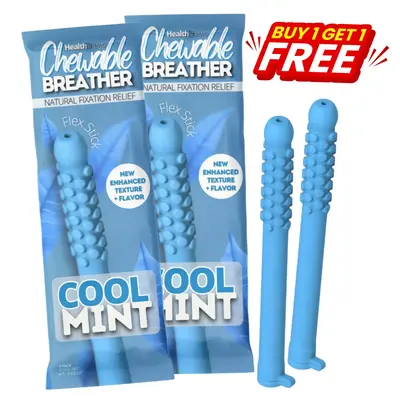 HealthChews FlexBar Essential Oils Relief to Help Quit Vaping and Quit Smoking Naturally – Non-Edible Aromatherapy Fidget B...