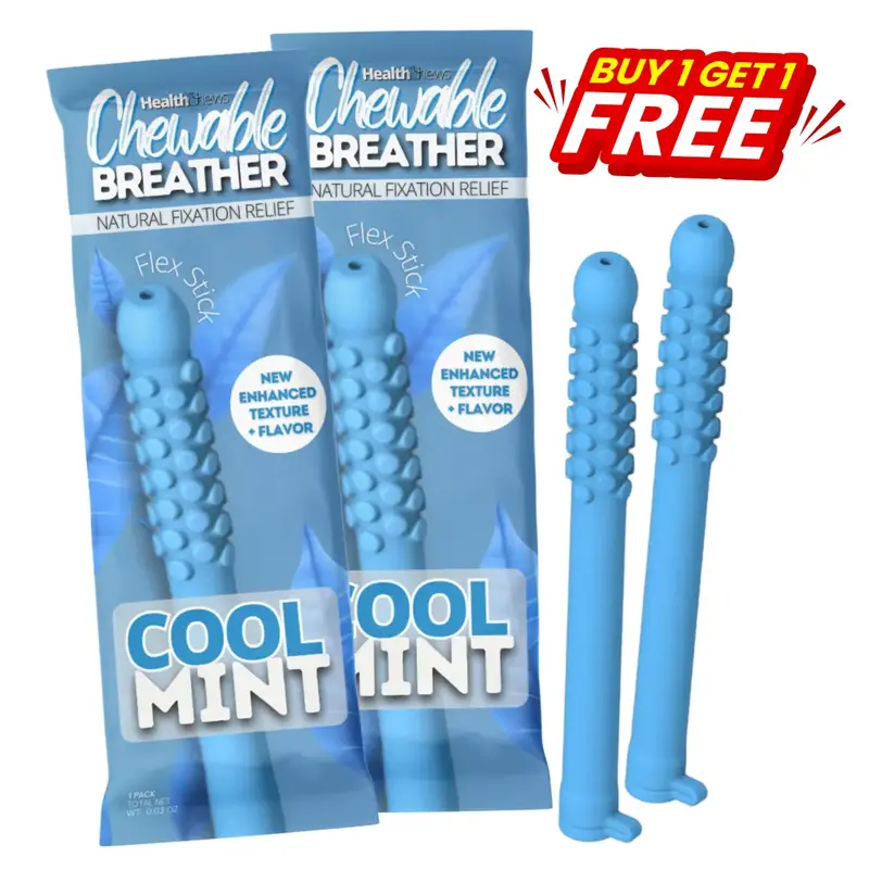 HealthChews FlexBar Essential Oils Relief to Help Quit Vaping and Quit Smoking Naturally – Non-Edible Aromatherapy Fidget B...