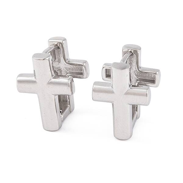 Non-Tarnish 304 Stainless Steel Hoop Earrings for Women