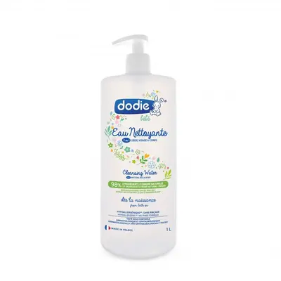 Dodie Cleansing water 3 in 1 From birth 1l