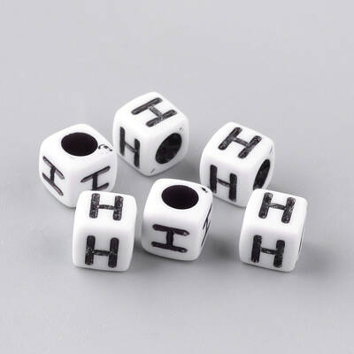 Opaque Acrylic Beads