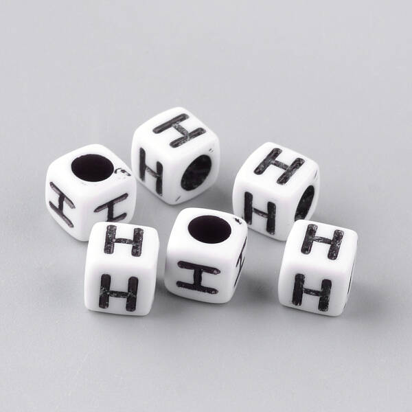 Opaque Acrylic Beads
