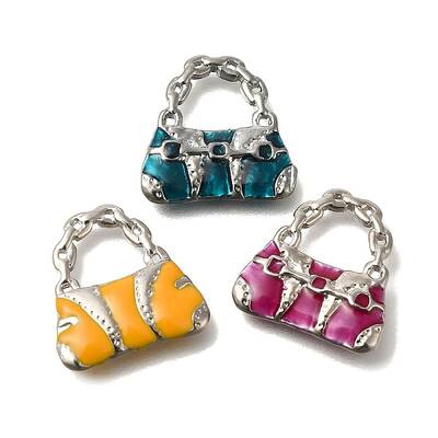 Brass Enamel Pendants