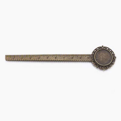 Tibetan Style Alloy Cabochon Setting