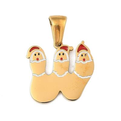 Christmas Theme 304 Stainless Steel Pendants
