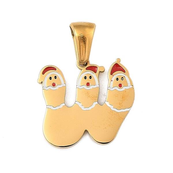 Christmas Theme 304 Stainless Steel Pendants