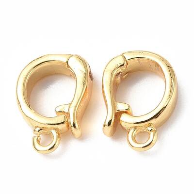 Brass Fold Over Clasps